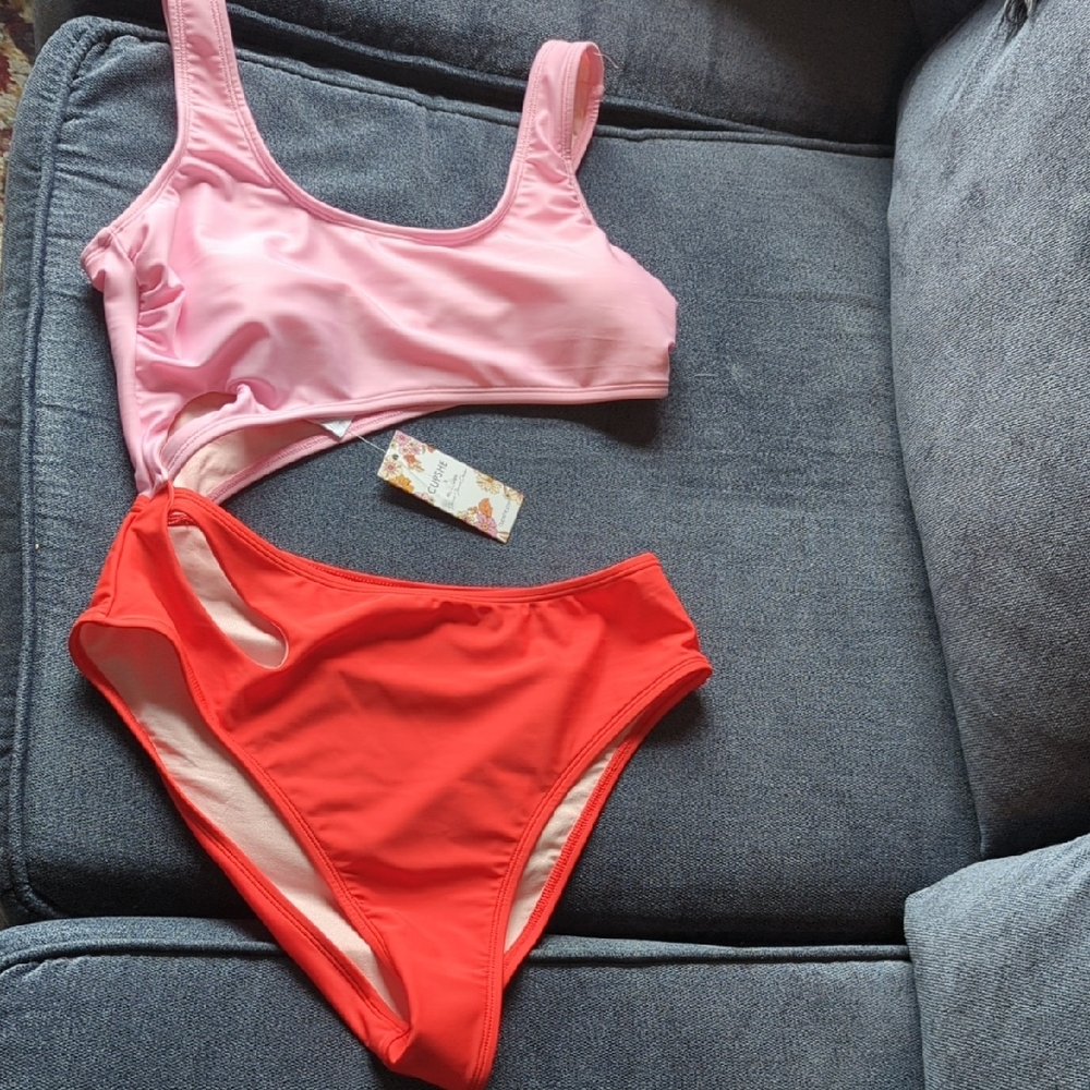 Cupshe Vibrant Red Bikini Bottom